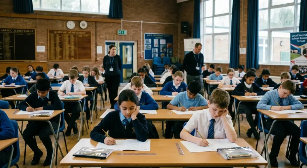 children sit the 11+ exam in the UK